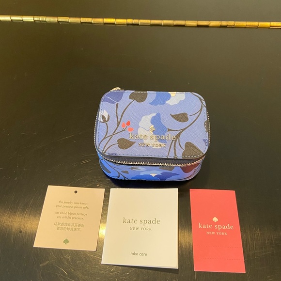 NWT Authentic classic Kate Spade Staci Nouveau Bloom Jewelry Holder/case - Picture 6 of 16